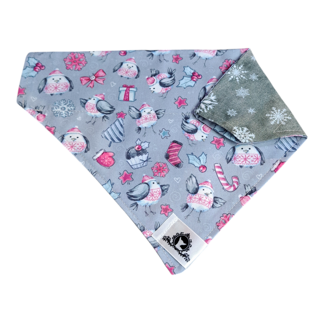 Foulard 2 en 1 de Noël pour grand chien - NG009