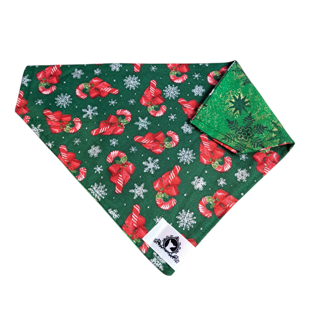 Foulard 2 en 1 de Noël pour grand chien - NG011