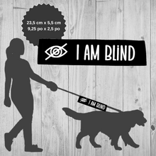 Charger l&#39;image dans la galerie, Leash sleeve - I AM BLIND
