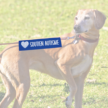 Charger l&#39;image dans la galerie, Manchon de laisse SOUTIEN AUTISME pour Chien d&#39;assistance
