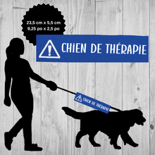 Charger l&#39;image dans la galerie, Manchon de laisse CHIEN DE THÉRAPIE pour Chien
